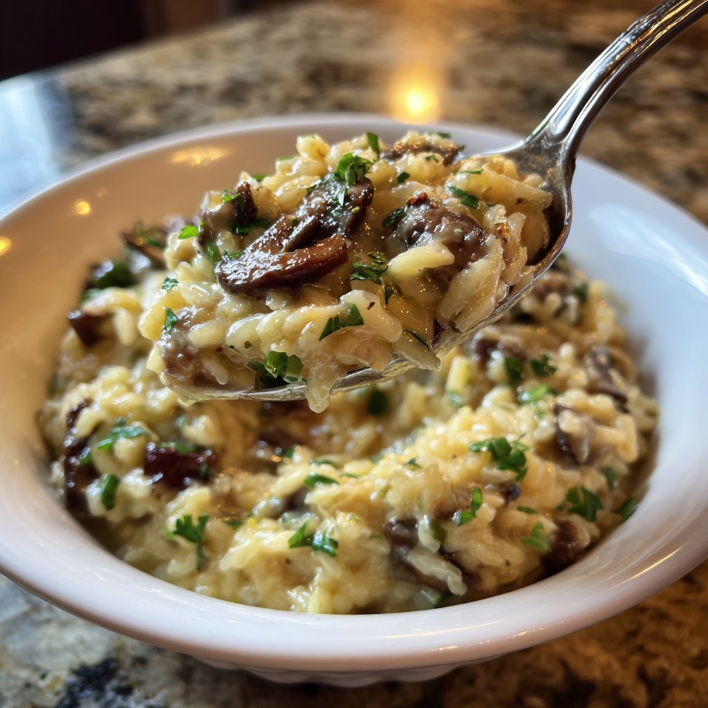 Romantic Mushroom Risotto