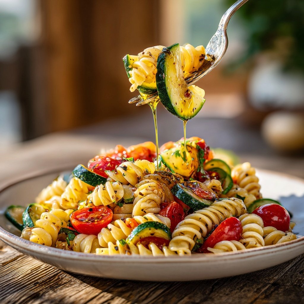 Quick Pasta Salad Lunch for Work