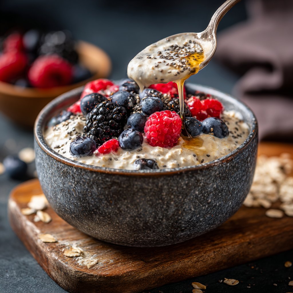Healthy Overnight Oats Breakfast