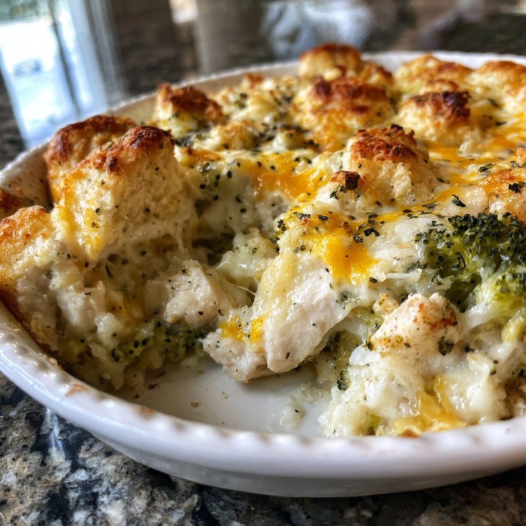 Healthy Creamy Chicken Casserole Recipe