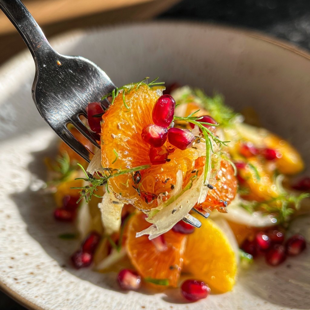 Citrus Fennel Salad with Pomegranate