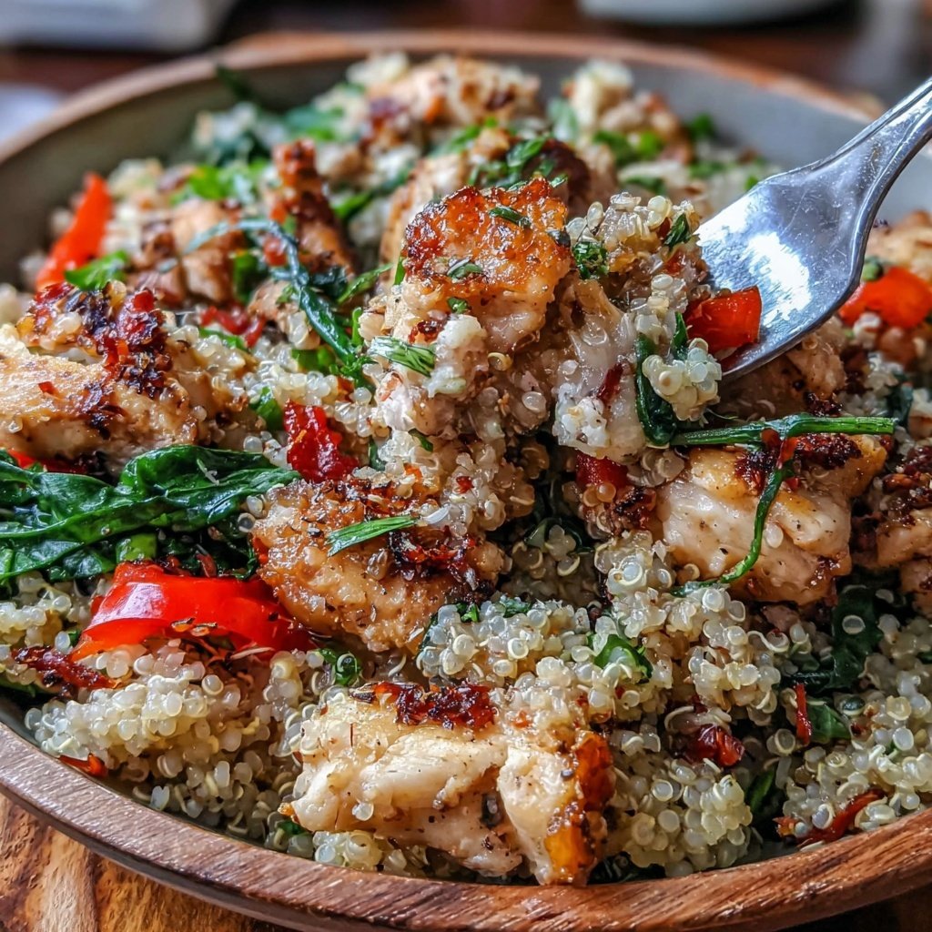 Healthy Chicken And Vegetable Quinoa