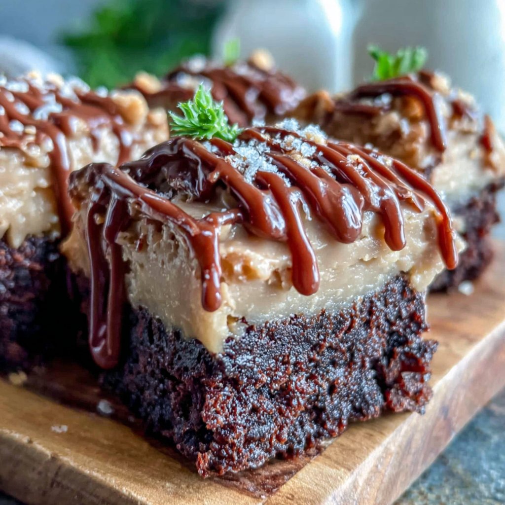 Chocolate Peanut Butter Squares