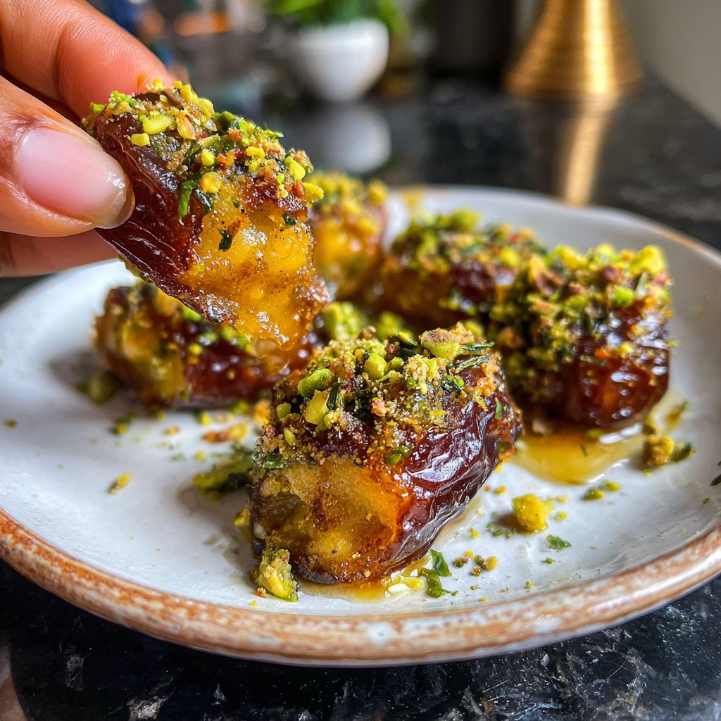 Valentines Snacks Cheese Stuffed Dates
