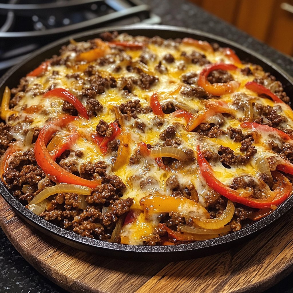 Ground Beef Skillet Smoky