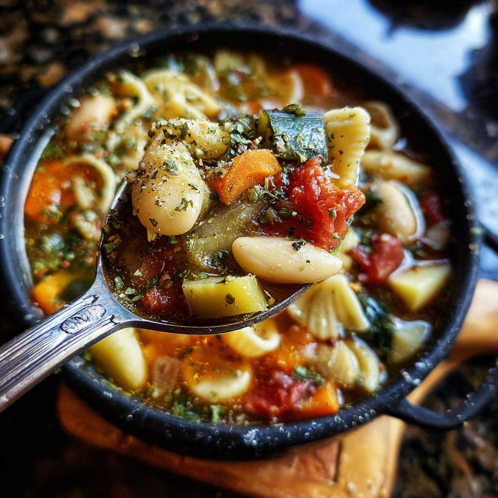 Healthy Crockpot Minestrone