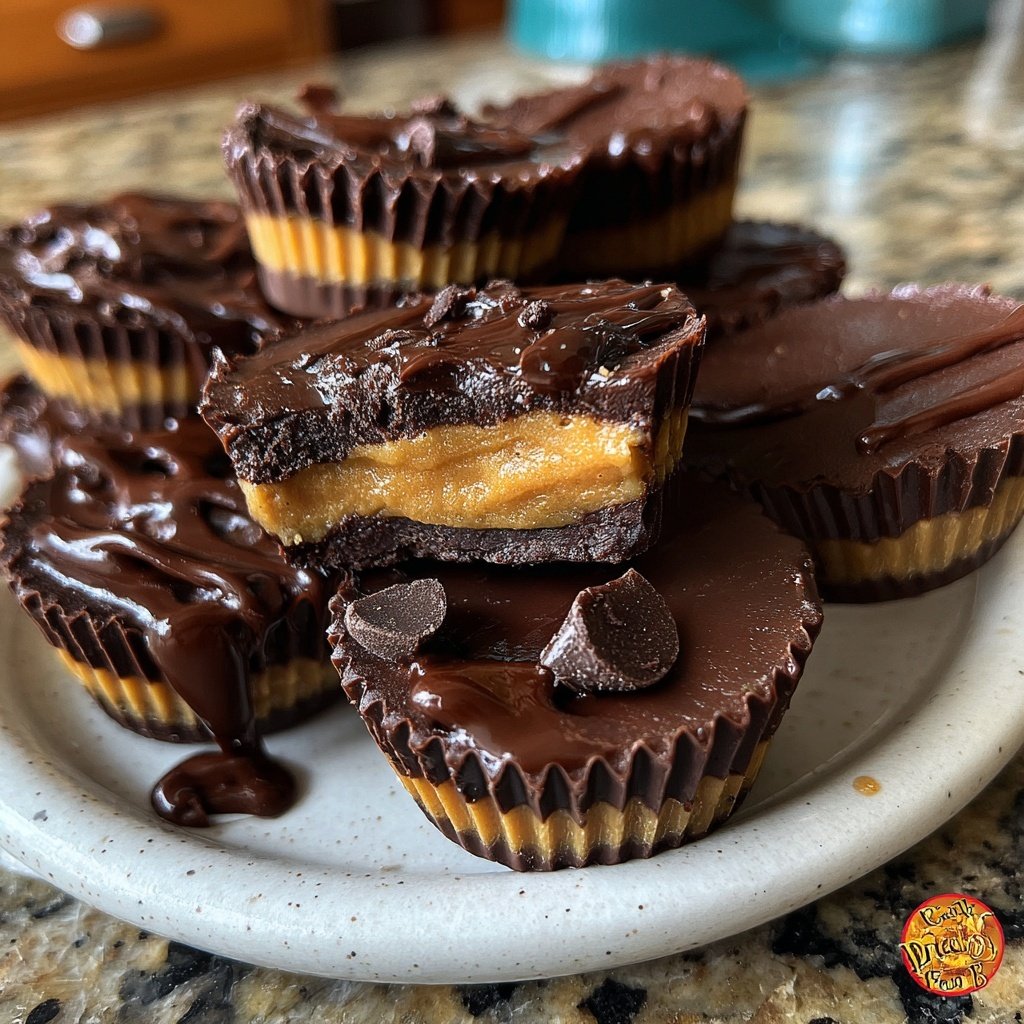 Homemade Reese’s Cups Dark Chocolate