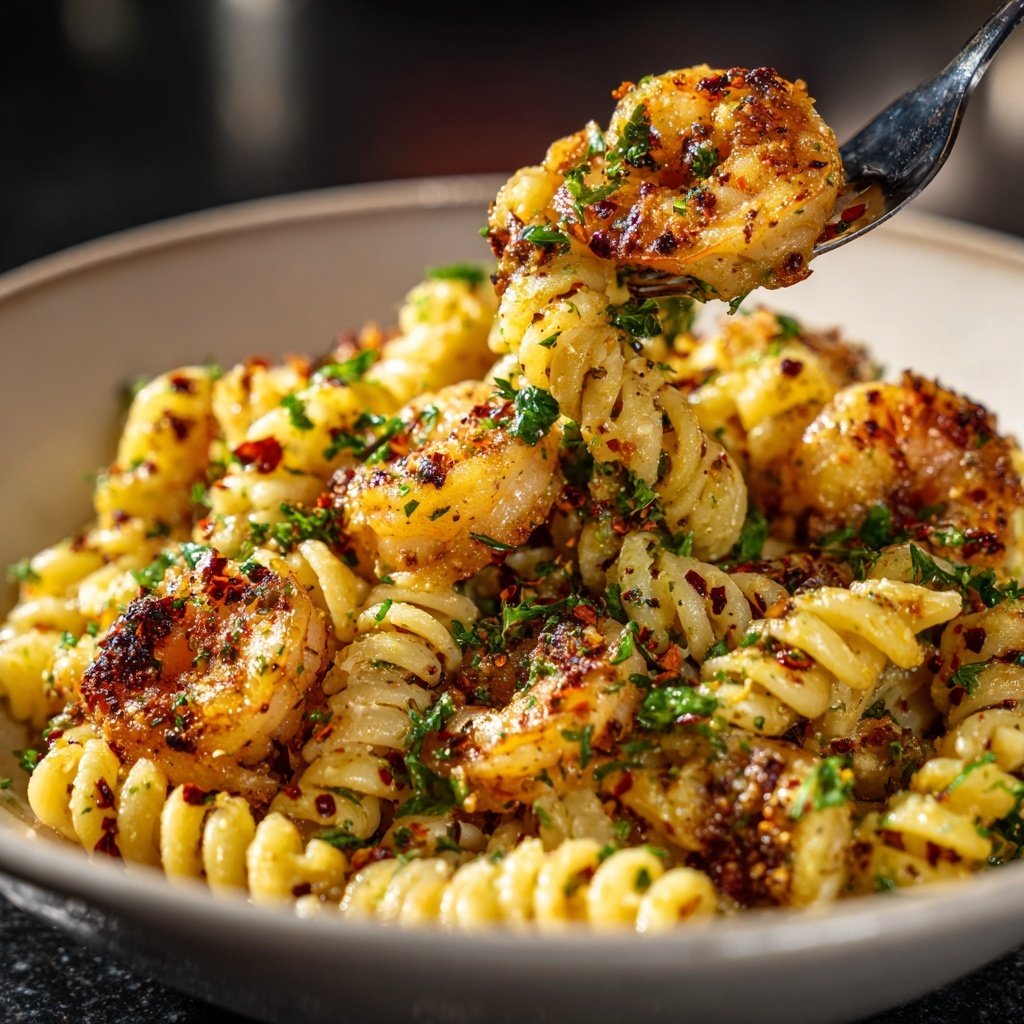 Garlic Butter Shrimp Pasta