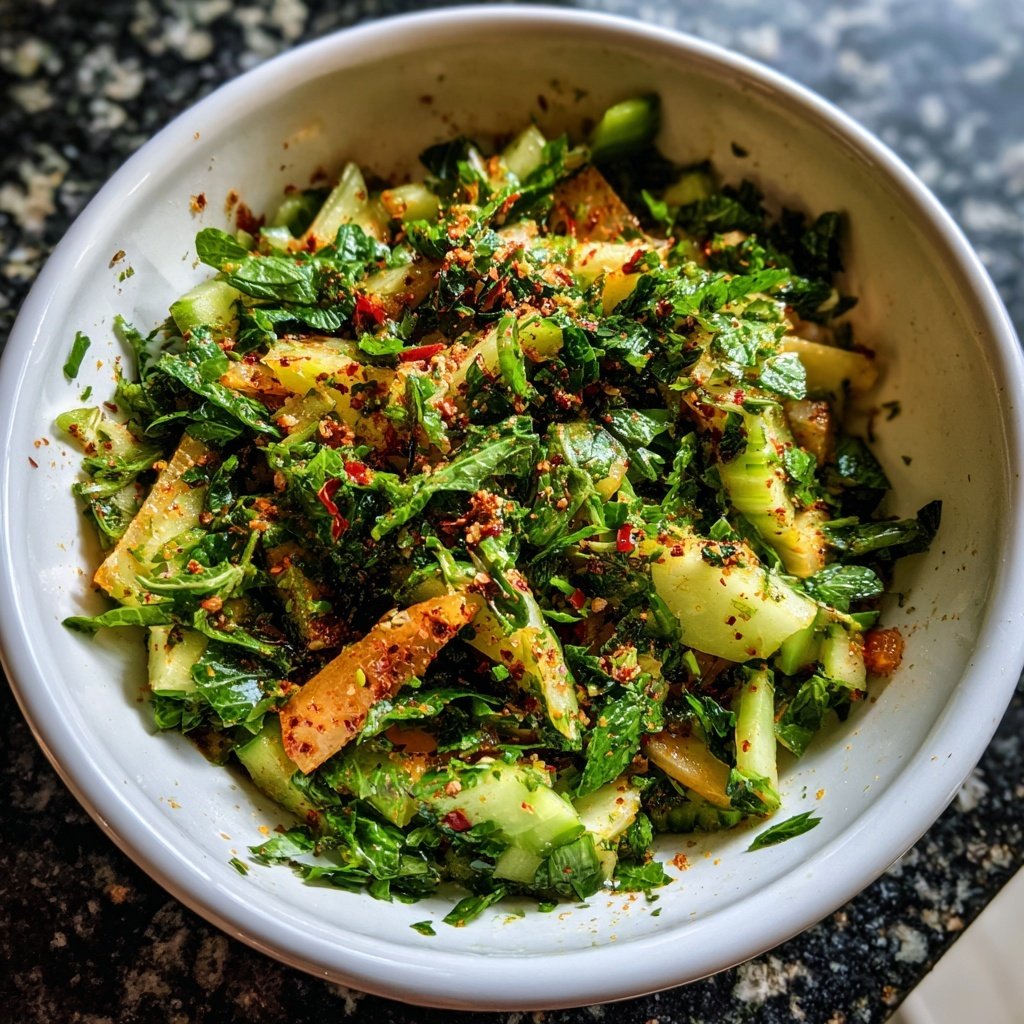 Celery Salad With Herbs