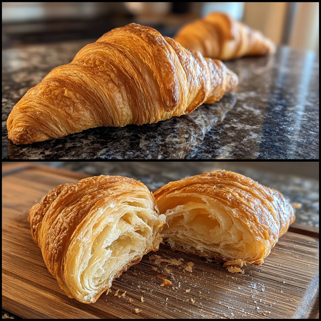 Easy Homemade Croissants