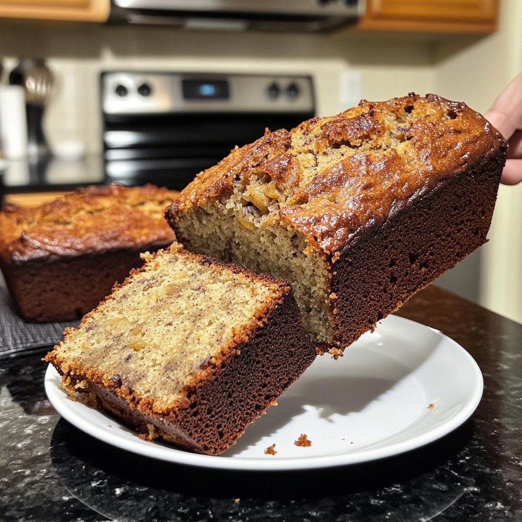 Banana Bread with Applesauce Recipe